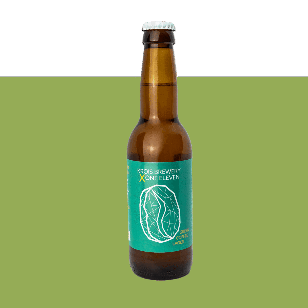 Krois x One Eleven - Green Coffee Lager - Zöld kávés alsóerjesztésű sör